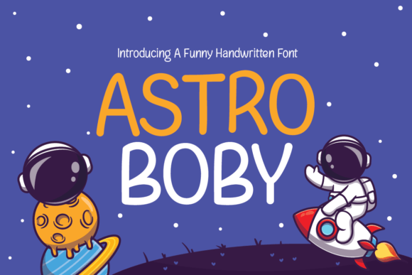 Astro Boby: A Sans Serif Font with Space-Age Charm
