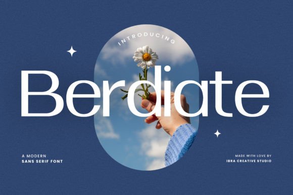 Berdiate: A Clean, Confident Sans Serif for Modern Branding