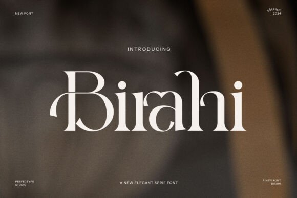 Birahi: A Serif Font That Makes Your Campaigns Instantly Clearer