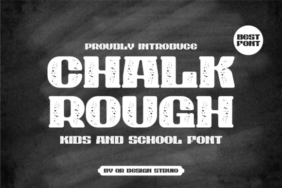 Chalk Rough: A Whimsical Sans Serif That Feels Like Hand-Drawn Magic