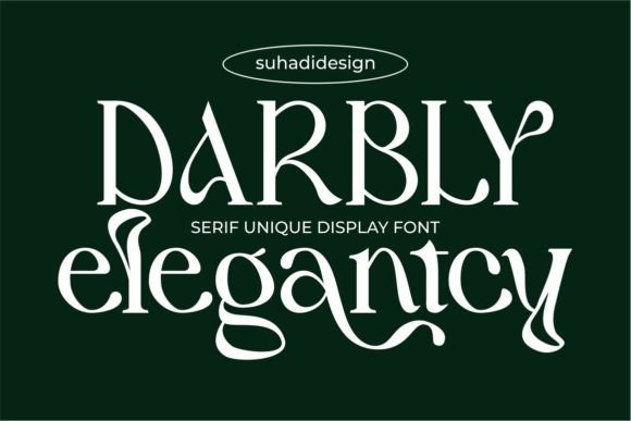 Darbly Elegantcy: A Serif Font That Elevates Real Small Business Branding