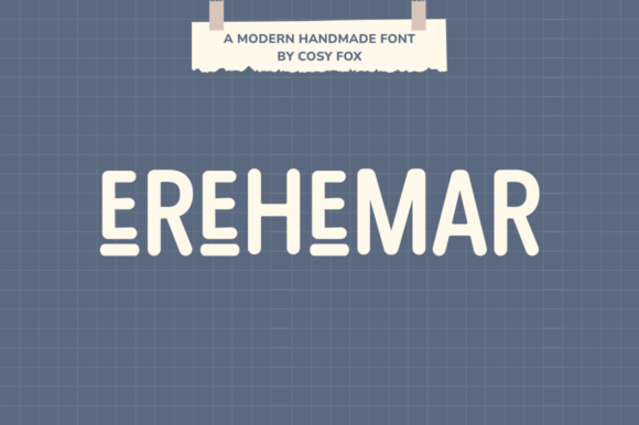 Erehemar: A Friendly, Modern Sans Serif Font for Real Small Business Branding