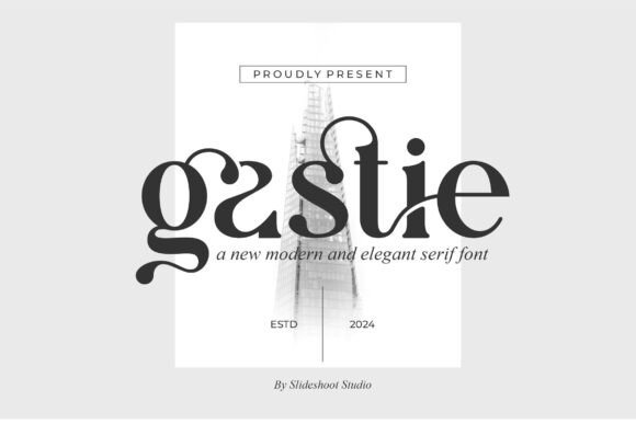 Gastie Serif: A Campaign-Ready Display Font for Brand Clarity