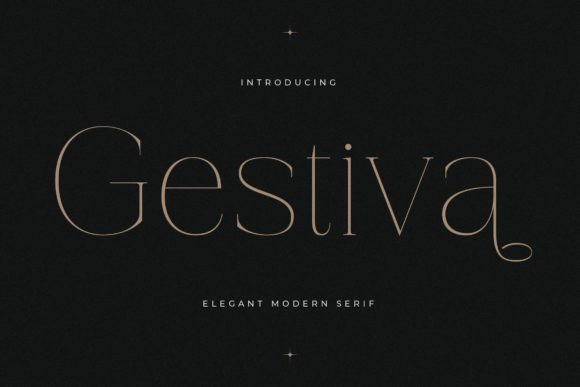 Gestiva: A Serif That Speaks With Quiet Authority