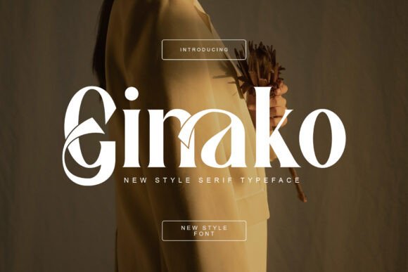 Ginako: A Classy Serif Font That Elevates Your Brand