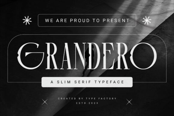 Grandero: A Refined Serif Font for Digital Branding