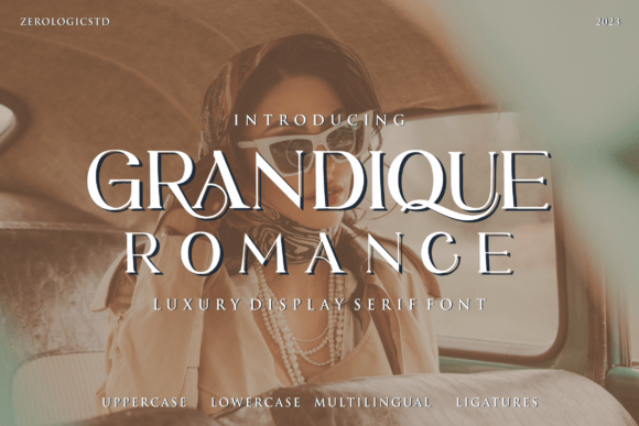 Grandique Romance: A Modern Serif Font for Scroll-Stopping Campaigns