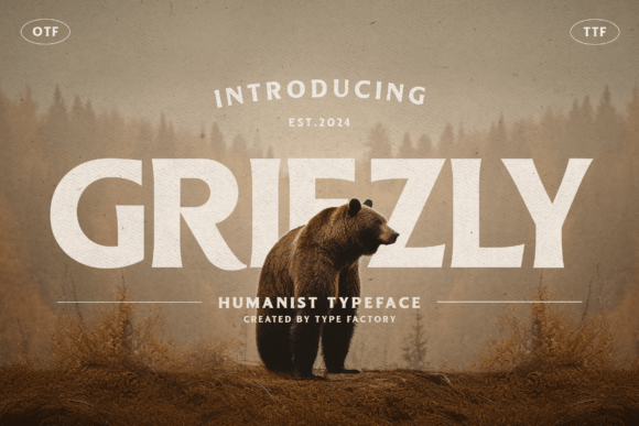 Griezly: A Warm, Humanist Serif Font for Handmade Creators