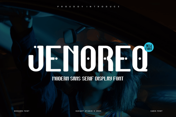 Jenoreq: A Modern Sans Serif Font for Editorial Magic