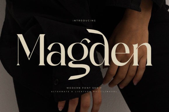 Magden: A Serif Typeface That Makes Your Campaign Stand Out