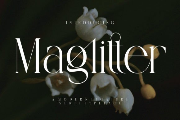 Maglitter: A Modern Serif Typeface for Thoughtful Editorial Design