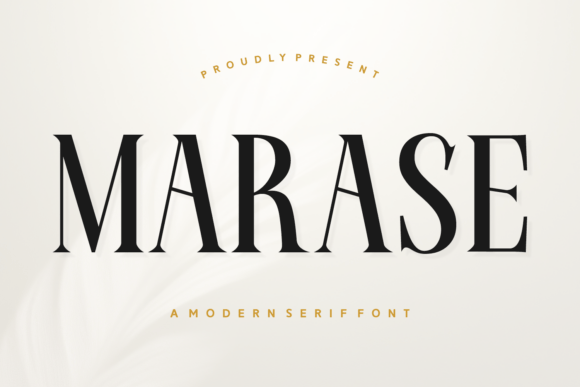 Marase: A Modern Serif Font for Polished Digital Branding