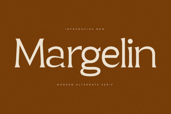 Margelin: A Serif Font That Anchors Editorial Calm