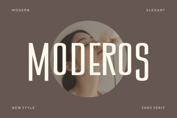 Moderos: A Bold, Clean Sans Serif Font for Handmade Creators