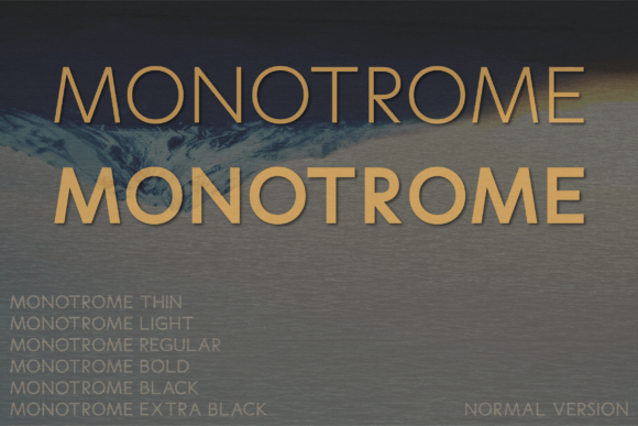 Monotrome: A Sans Serif Font That Earns Its Space in Real Campaigns