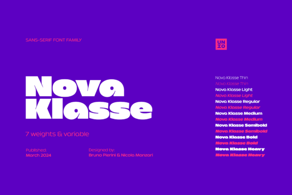 Nova Klasse: A Sans Serif Font That Builds Trust & Personality