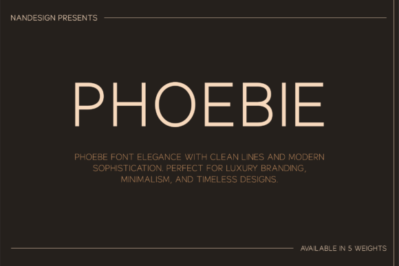 Phoebie: A Sans Serif Font That Makes Your Campaigns Instantly Clearer