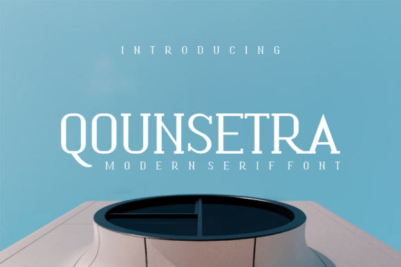 Qounsetra: A Modern Serif Font for High-Impact Marketing