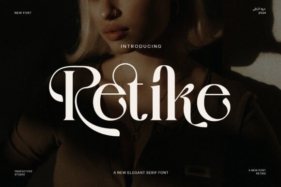 Retike Serif Font for Handmade Labels & Printables