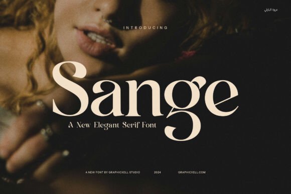 Sange: A Refined Serif Font for Thoughtful Branding